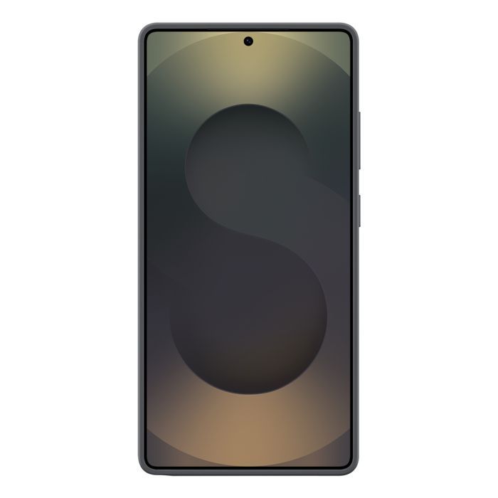 Zwart siliconen hoesje voor Galaxy S25 Ultra