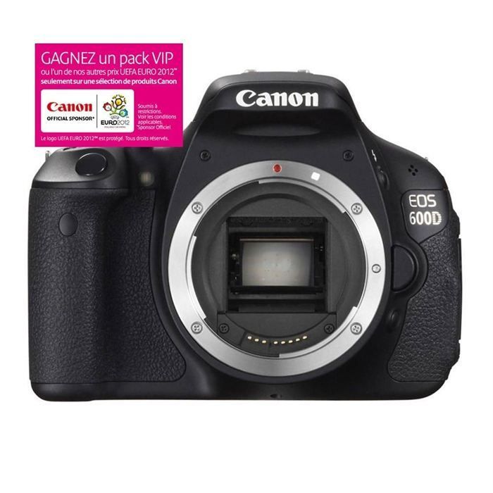 Cámara réflex digital Canon EOS 600D - Solo cuerpo