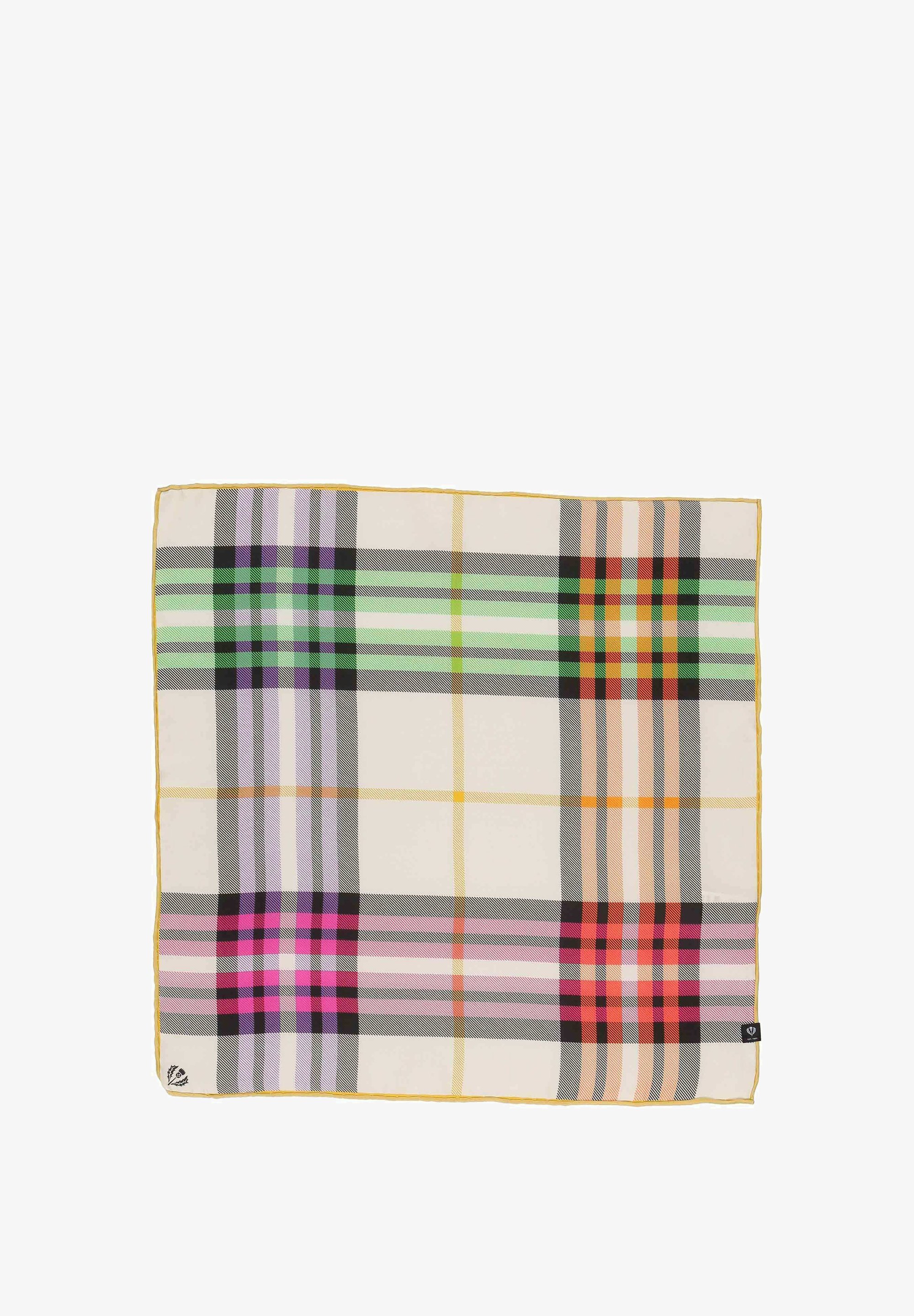 FRAAS PLAID KARO NICKI - Foulard - honnête white