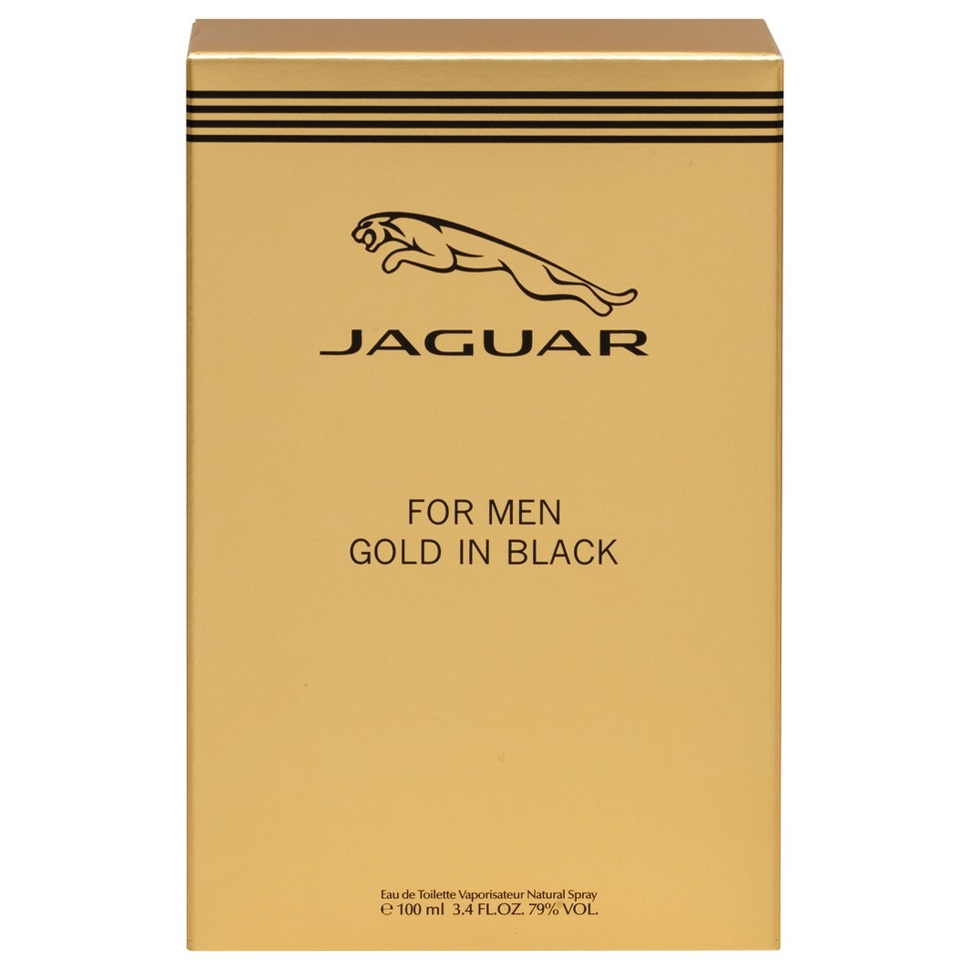 Jaguar Eau de Toilette para hombre Gold in Black - 100 ml
