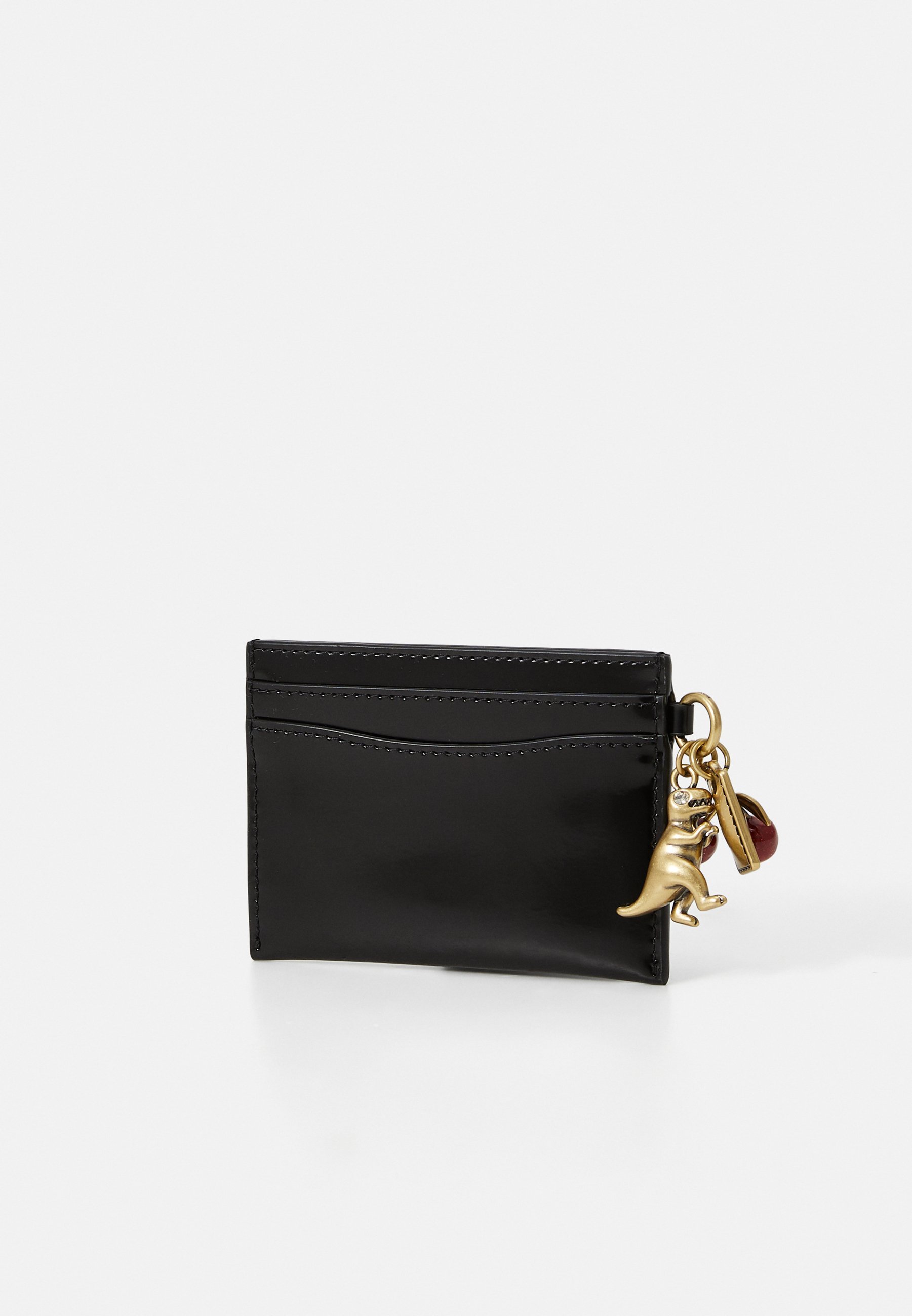 Portefeuille COACH CHARMED SPAZZOLATO - noir