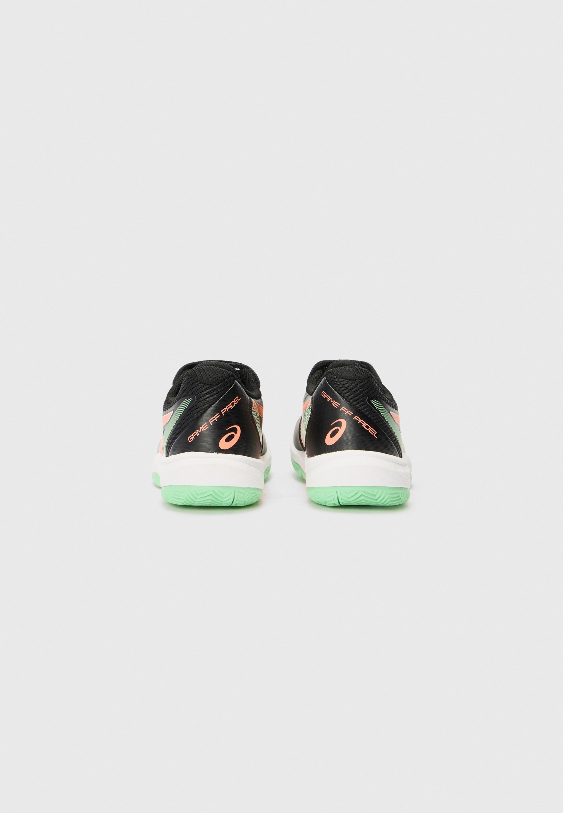 ASICS Padelschoenen - zwart/fel koraal