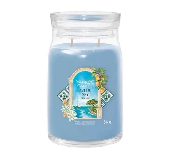 Yankee Candle Signature duża świeca zapachowa Azure Sky 567 g