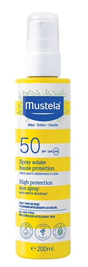 Mustela Sun Mleczko przeciwsłoneczne w Sprayu SPF 50