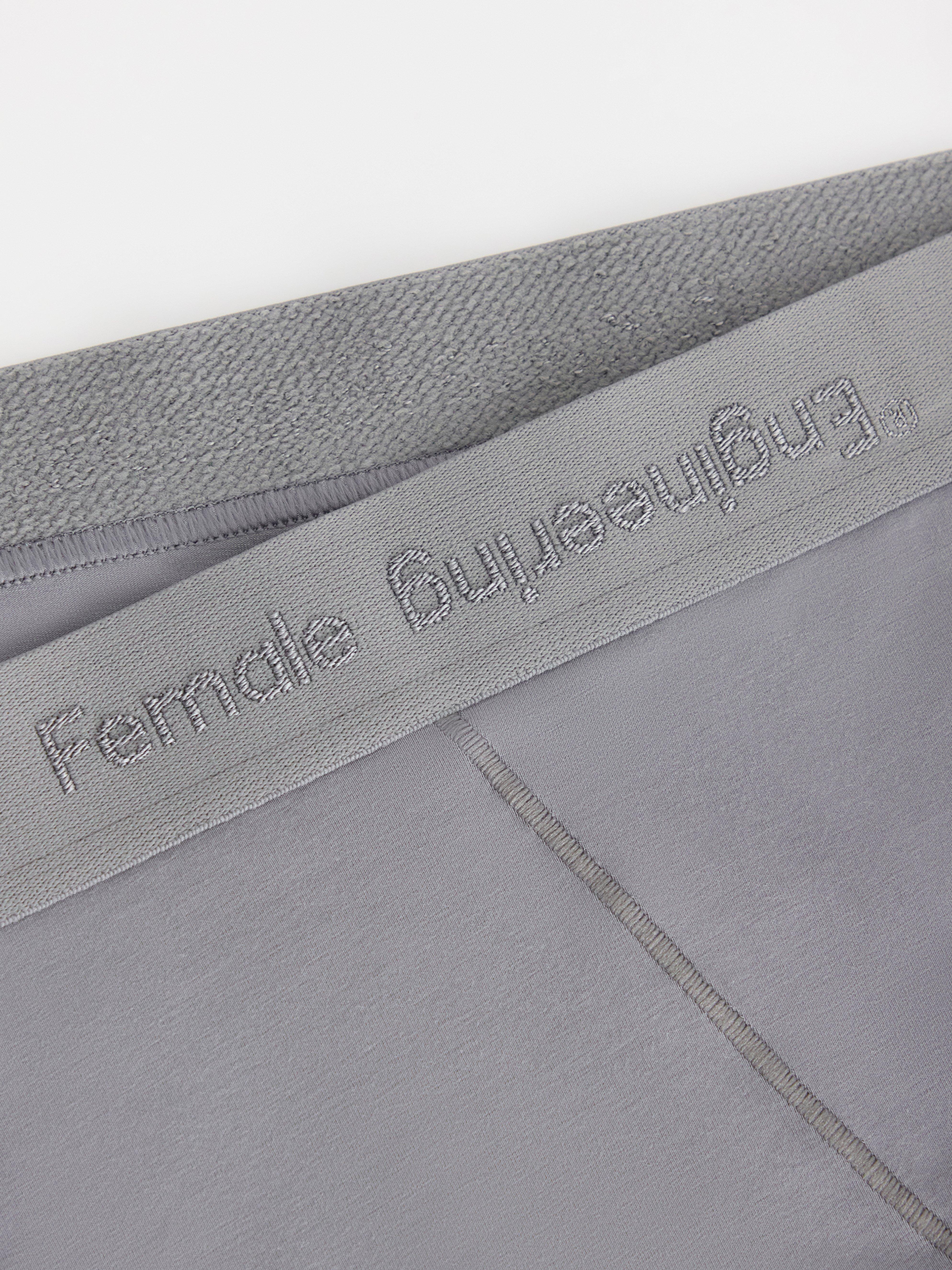 Menstruser - Høy absorberingsevne - Bikini med høy midje - Dame Engineering Grey