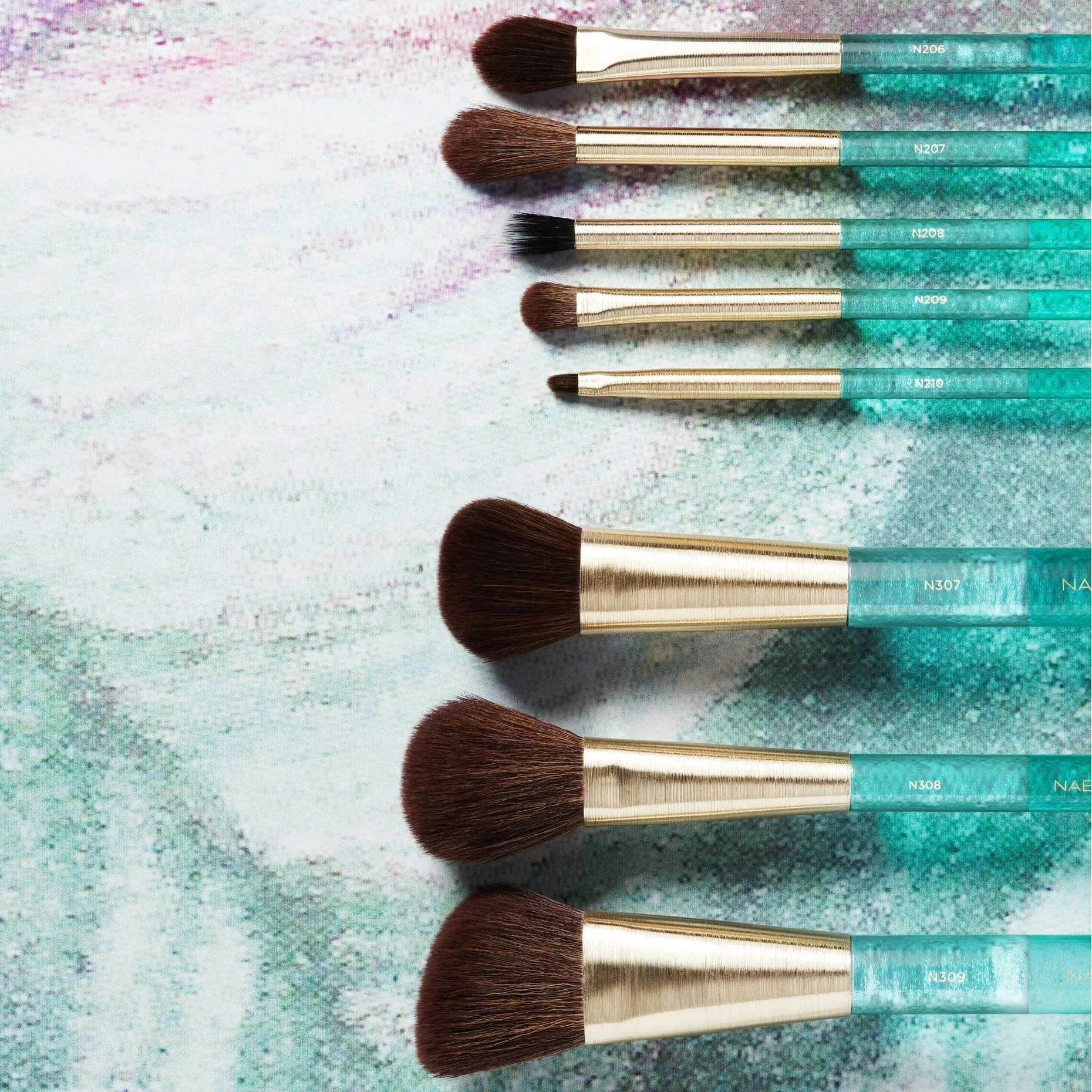 Accessori Aquamarine Essential Brush Set - Detergenti per Pennelli, Pennelli