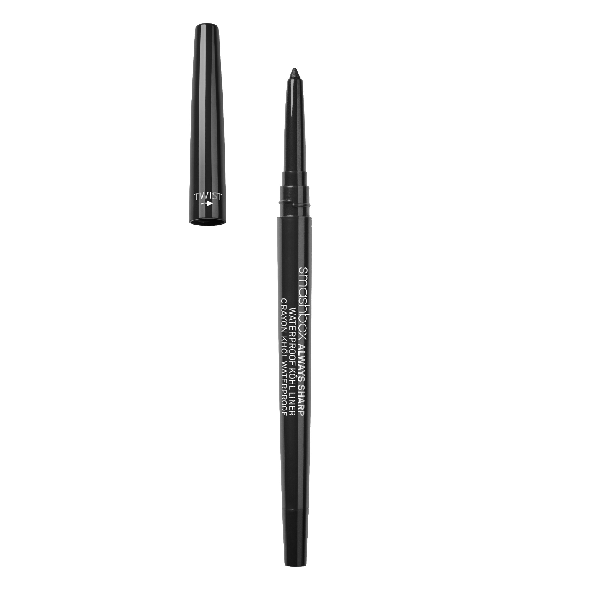 Tuș de ochi Kohl rezistent la apă Always Sharp Raven - Smashbox