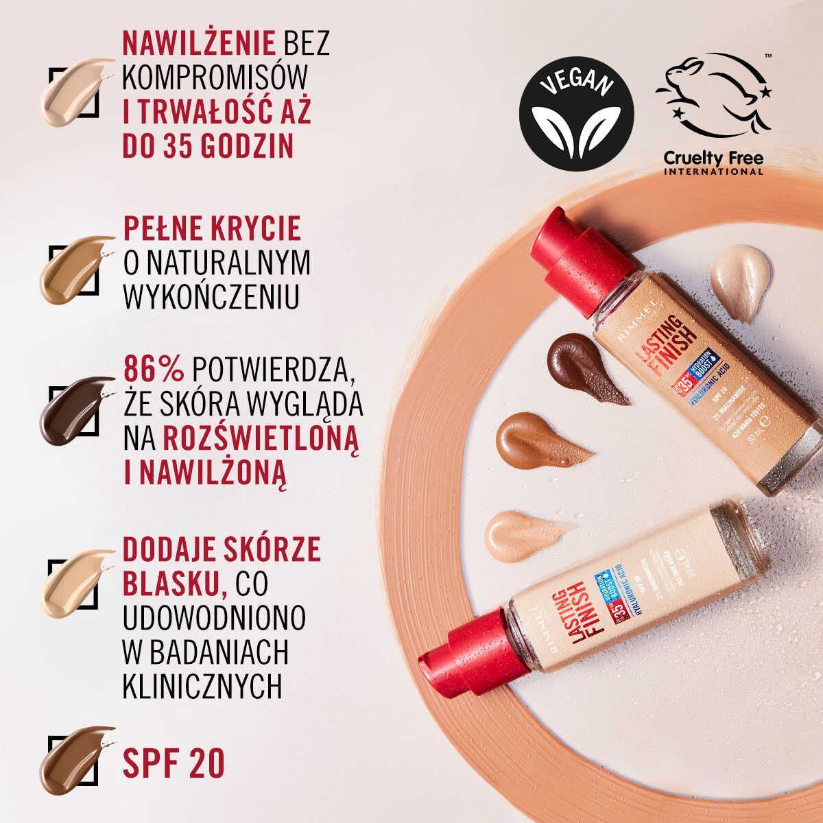 Rimmel ilgstošas apstrādes 35H