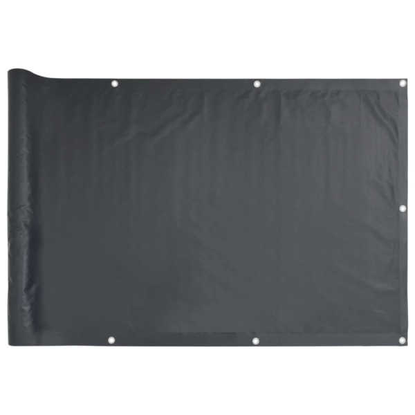 Markiza boczna Antracyt 75 x 400 cm vidaXL