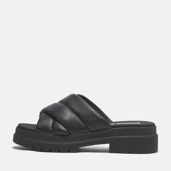 Sandalo London Vibe da Donna in colore nero