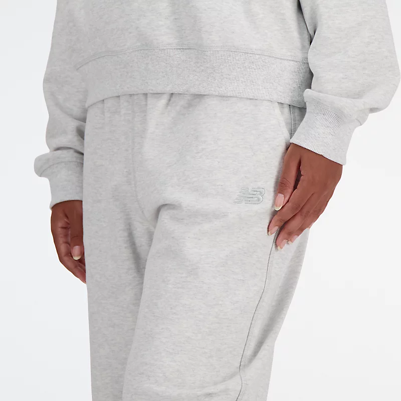 Női francia frottír jogger nadrág - KOSÁRSZÍN