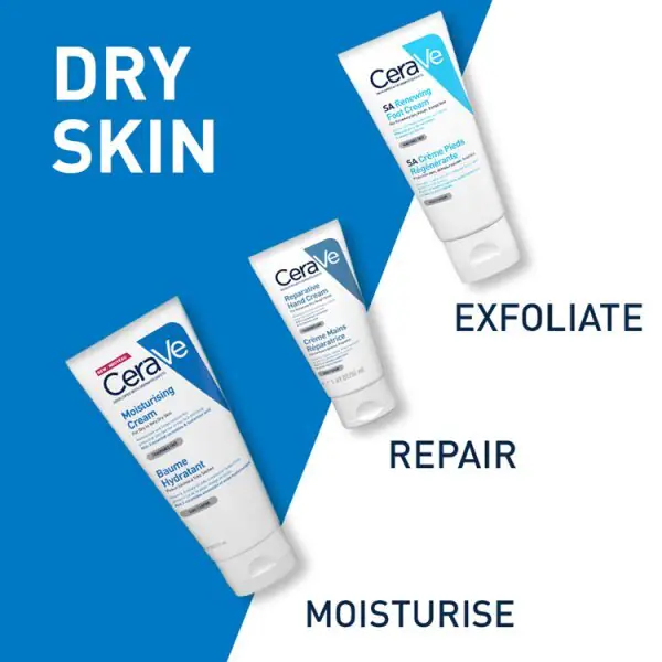 Cerave Feuchtigkeitscreme für trockene bis sehr trockene Haut, 50 ml