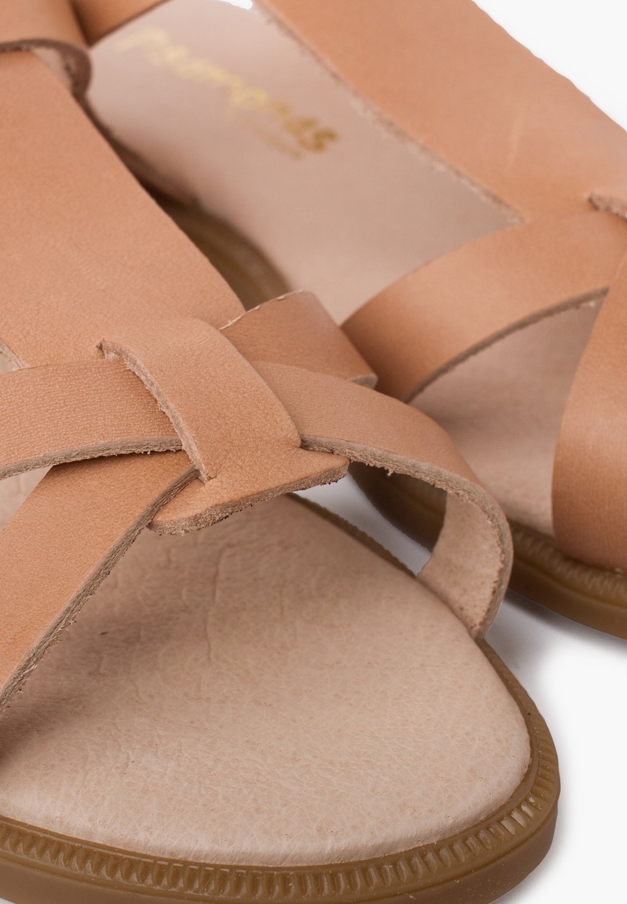 Pisamonas Bandjes met gespsluiting - Babyschoenen - beige