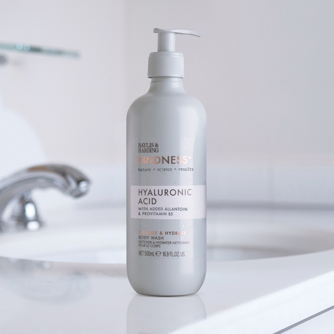 Baylis & Harding Gel Doccia Kindness+ con Acido Ialuronico – 500 ml