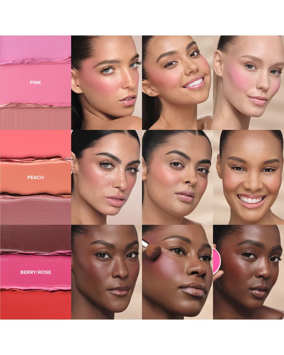 ANASTASIA BEVERLY HILLS Magic Touch Blush Trio Svilenkasto glatko, pigmentirano rumenilo s mat završetkom.