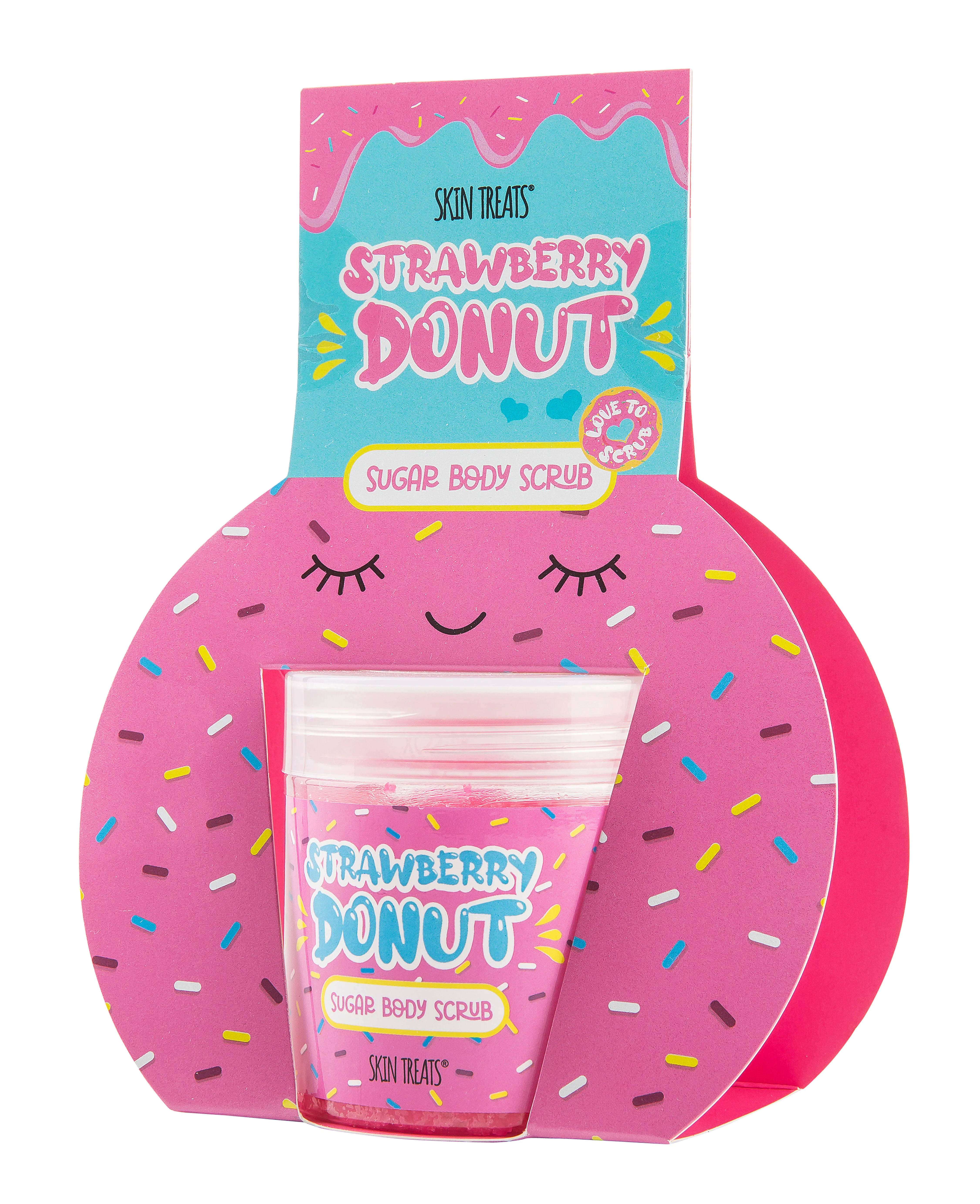 Skin Treats Peeling do ciała, Strawberry Donut
