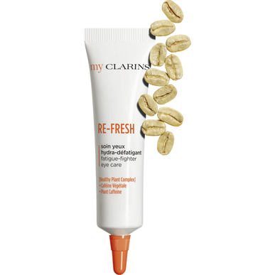 Clarins Re-Fresh Fatigue-Fighter acu kopšanas gels, atsvaidzinošs acu gels pret tumšiem lokiem un pietūkumu, 15 ml