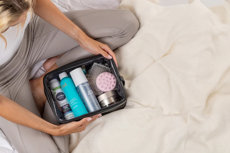 Notino Travel Collection Extra Large Clear Organizer prozorna kozmetična torbica