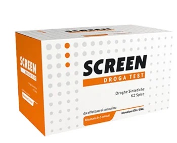 SCREEN ITALIA Teste de drogas Screen para 4 substâncias através do cabelo