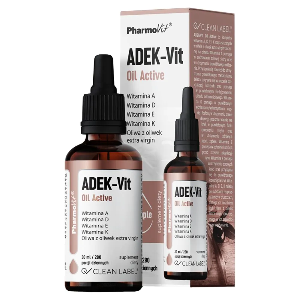 Pharmovit Clean Label ADEK-Vit Oil Active Krople