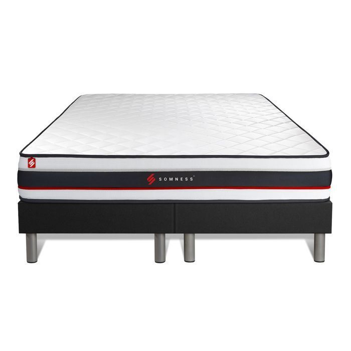 Base de cama de casal 100x200 + colchão FORM 200x200