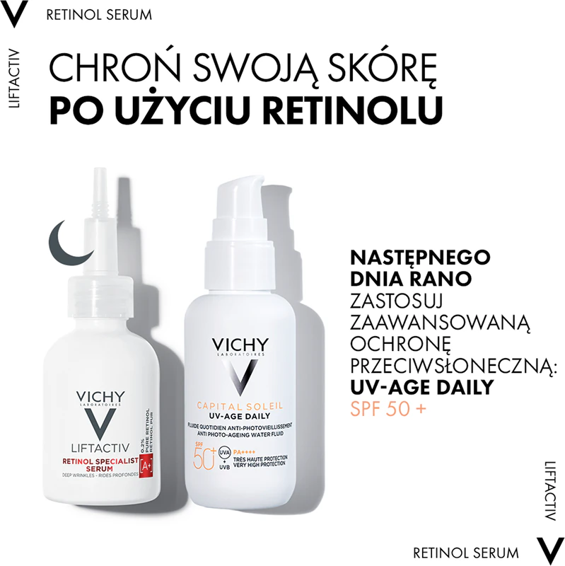 Vichy Liftactiv Retinol Specialist Serum: cuidado antirrugas intensivo com retinol.