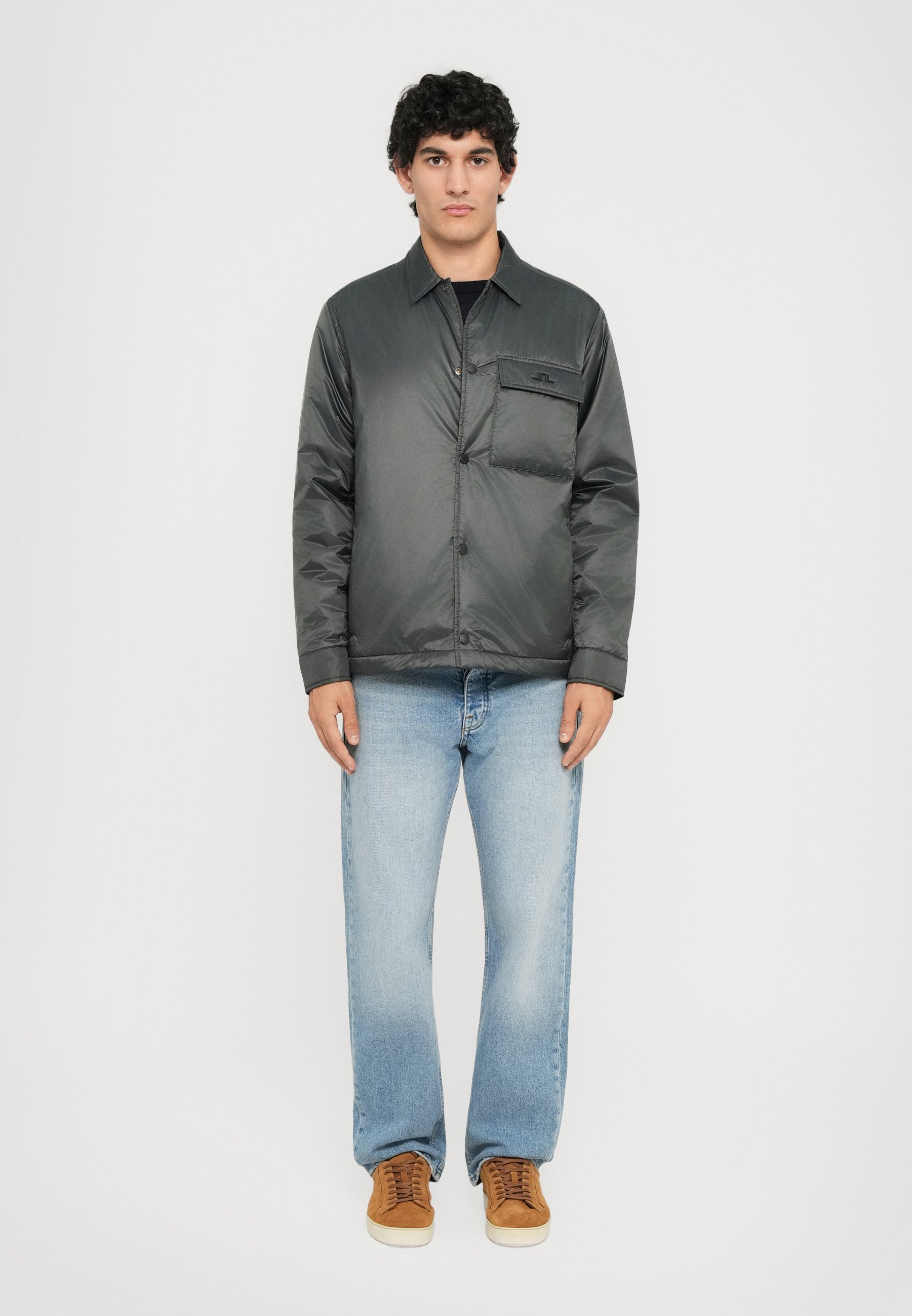 Surchemise matelassée J.LINDEBERG NILE - Veste légère - asphalte