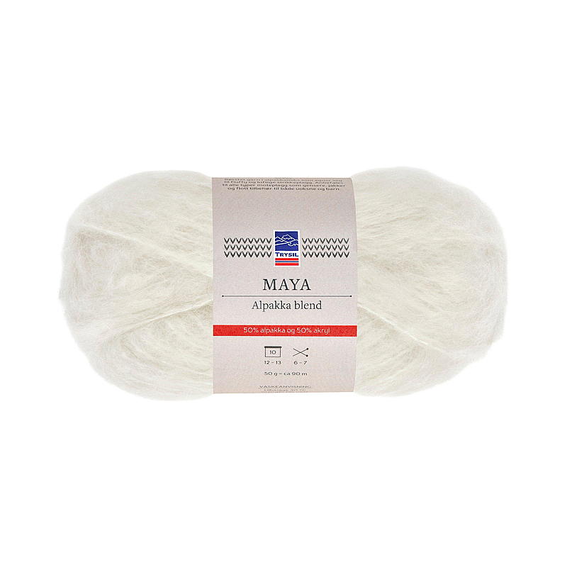 Trysil Maya alpaca blandings garnsæt