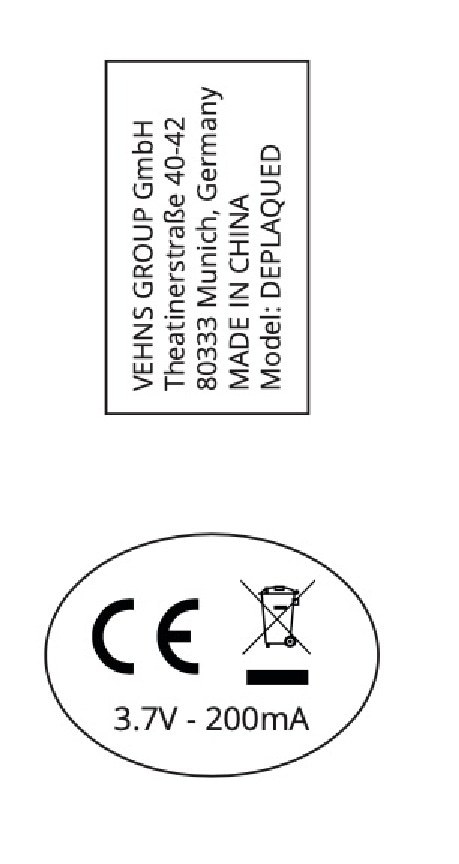 Ailoria Dental Cleaner De-cleaned Sonic čistač zuba - 1 komad