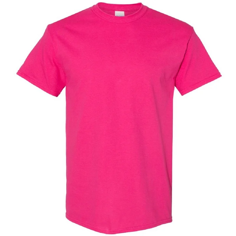  Camiseta Básica De Manga Corta Gildan zwaar katoen 100% Algodón Gordo