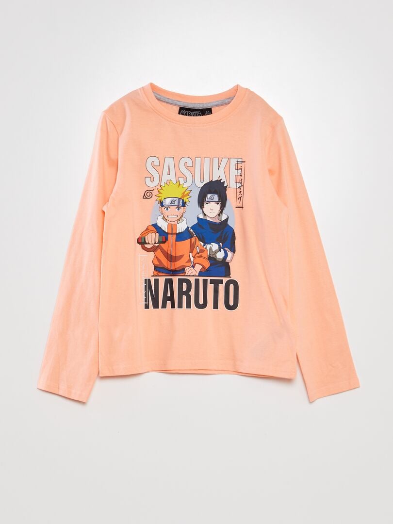 Naruto pyjamaset - T-shirt + broek - 2-delig - Oranje