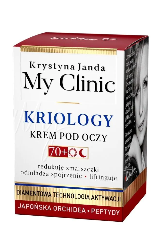 Janda My Clinic Kriology 70+ Krem pod oczy