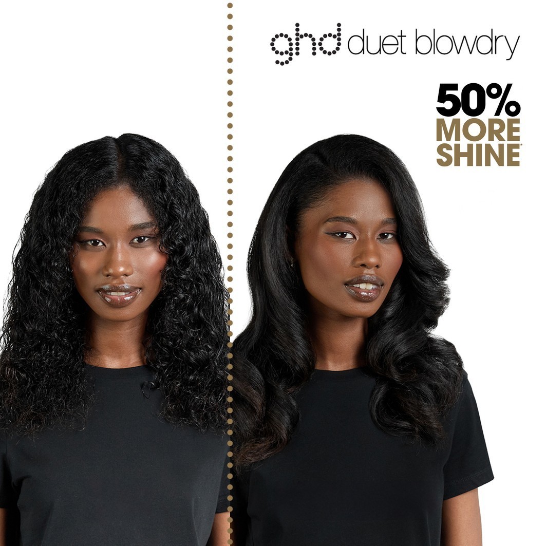 ghd Duet Blowdry 2-u-1 četka za sušilo za kosu bijela - 1 komad