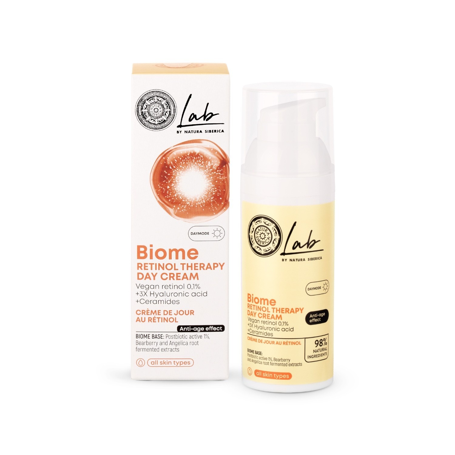Natura Siberica Lab Crème de jour au Rétinol