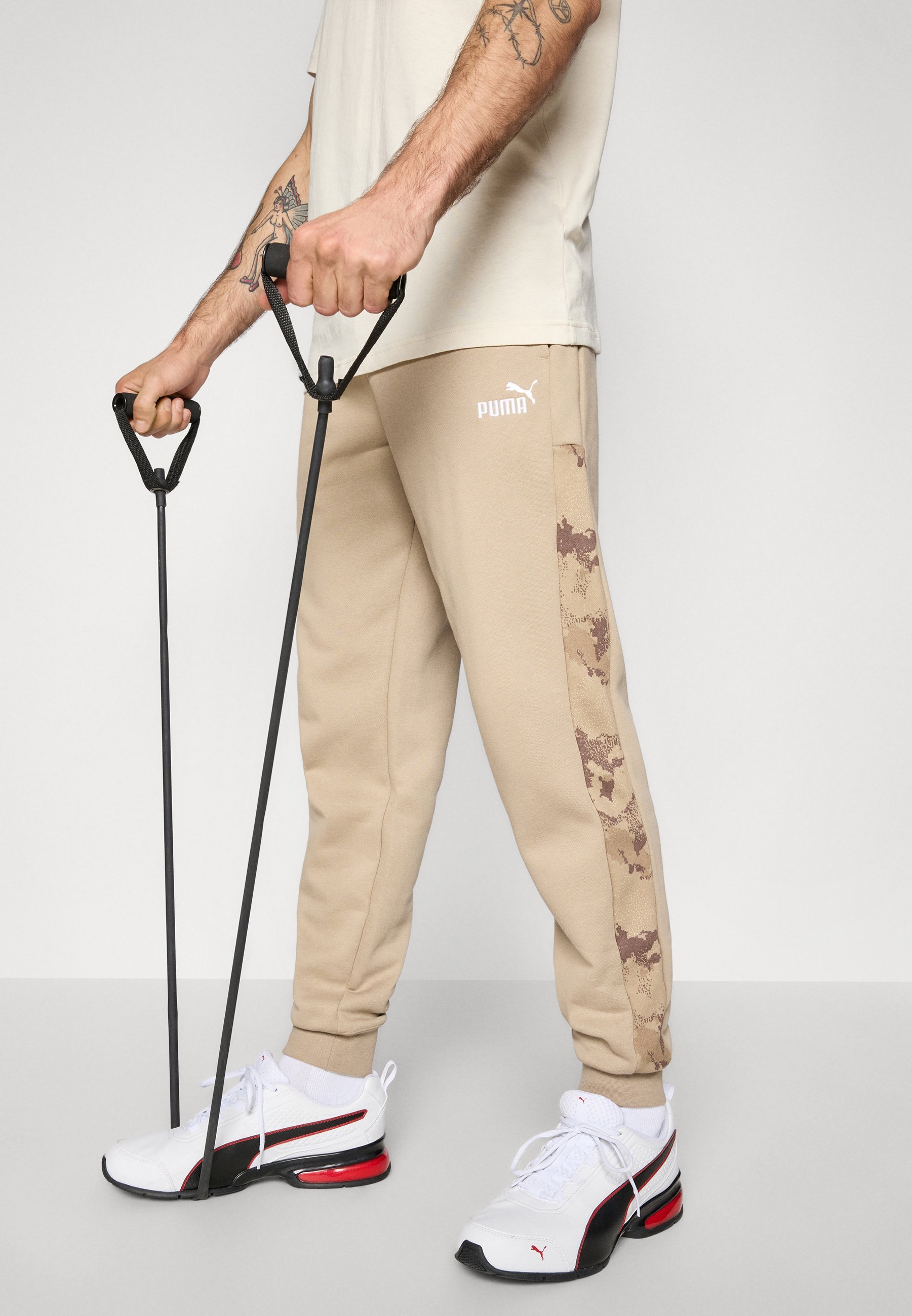 Puma CAMO - Trainingshose - Eiskaffee