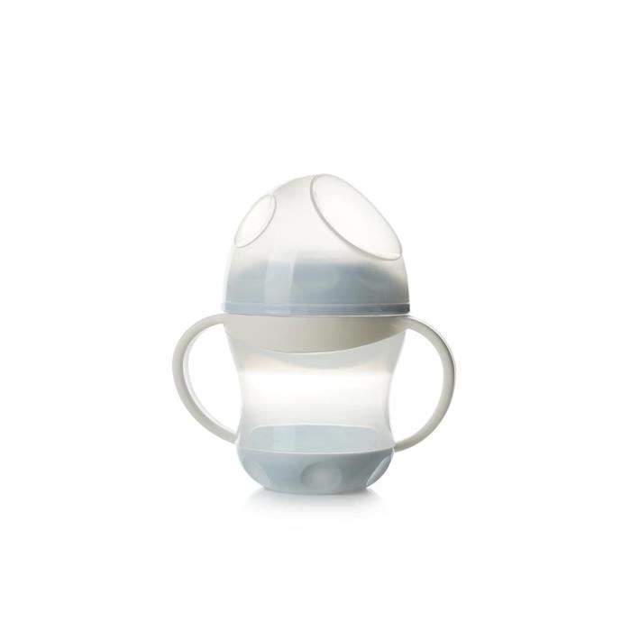 THERMOBABY lekvrije beker met deksel - Blauwe bloem