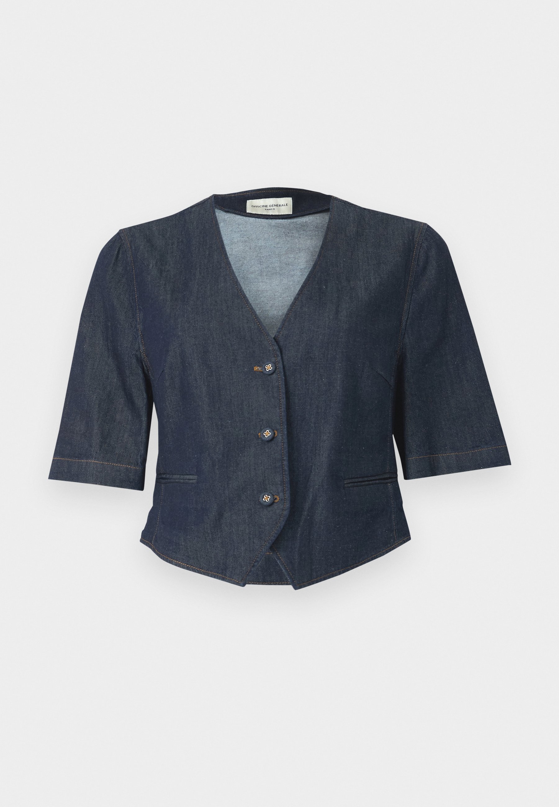 OFFICINE GENERALE LUBENA - Blouse - dark indigo