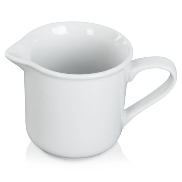 Mlecznik dzbanek porcelanowy na mleko biały 6x6 cm, 100 ml