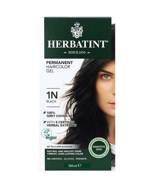 Gel de vopsea permanentă Herbatint, nuanță 6C blond cenușiu închis