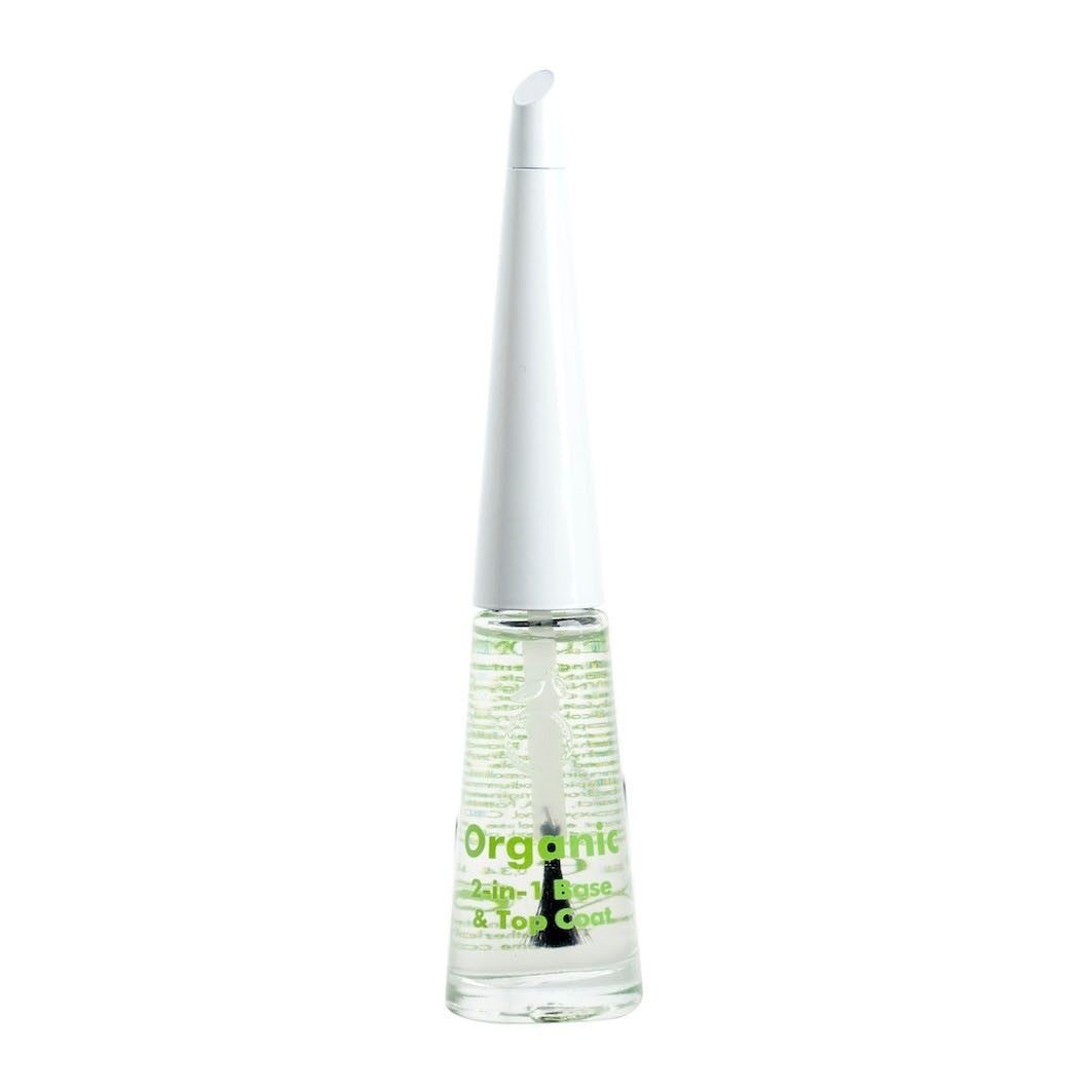 Herome Cosmetics virskārta roku kopšanai Organic & Pure 2 in 1 bāze un virskārta - 10 ml