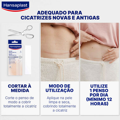 Hansaplast XL flasteri za smanjenje ožiljaka 21 komad