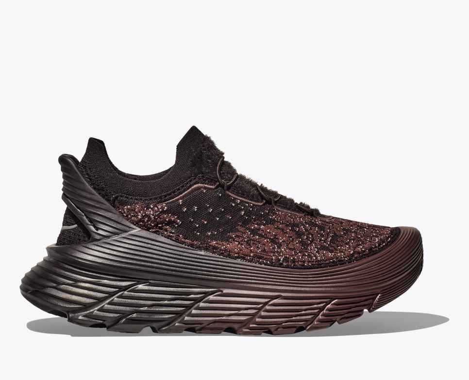 HOKA Restore Chukka Paria Farzaneh Chocolate