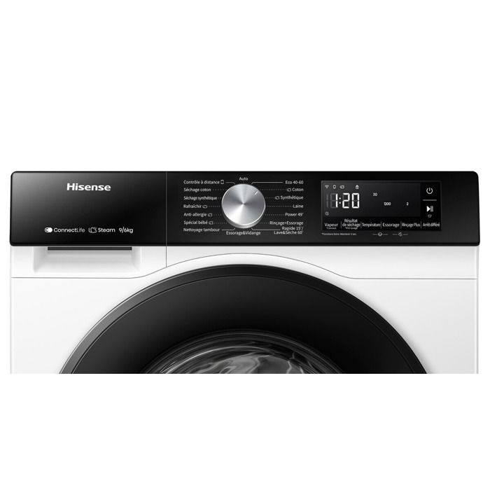 Lavatrice-asciugatrice Hisense WD3S9043BW3