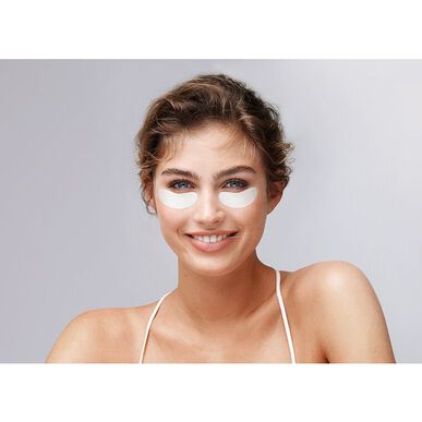 M2 Beauté Hybrid Second Skin Eye Mask Kolagenová maska na oční kontury Intenzivní hydratace 30 ml 30 ml