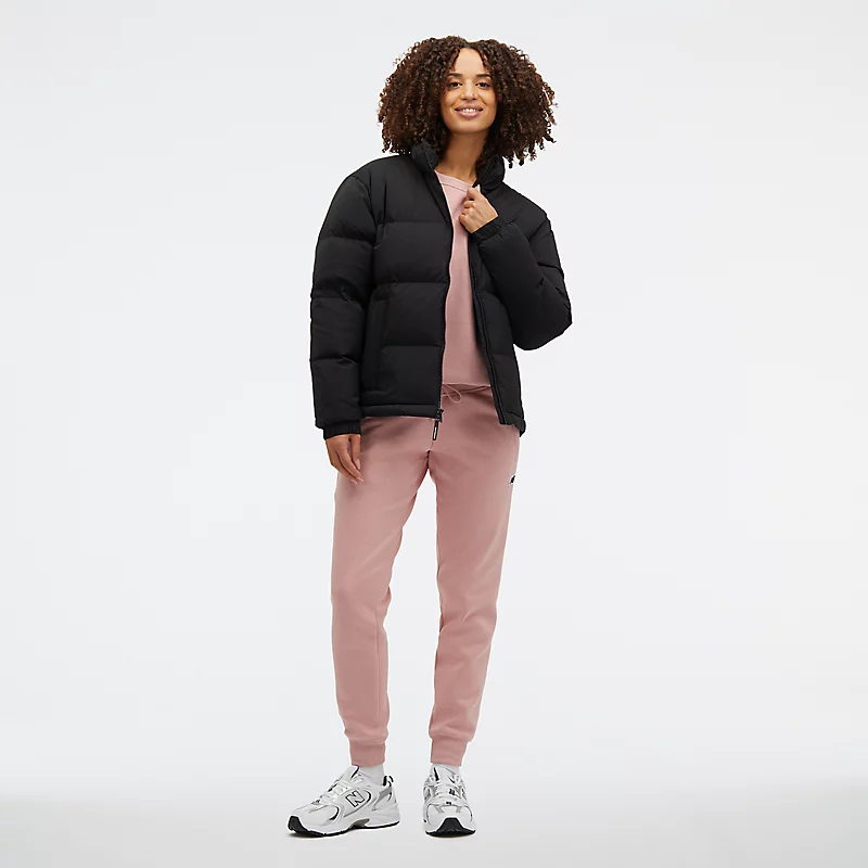 NBX Soft Alpine Daunenjacke für Damen – SCHWARZ