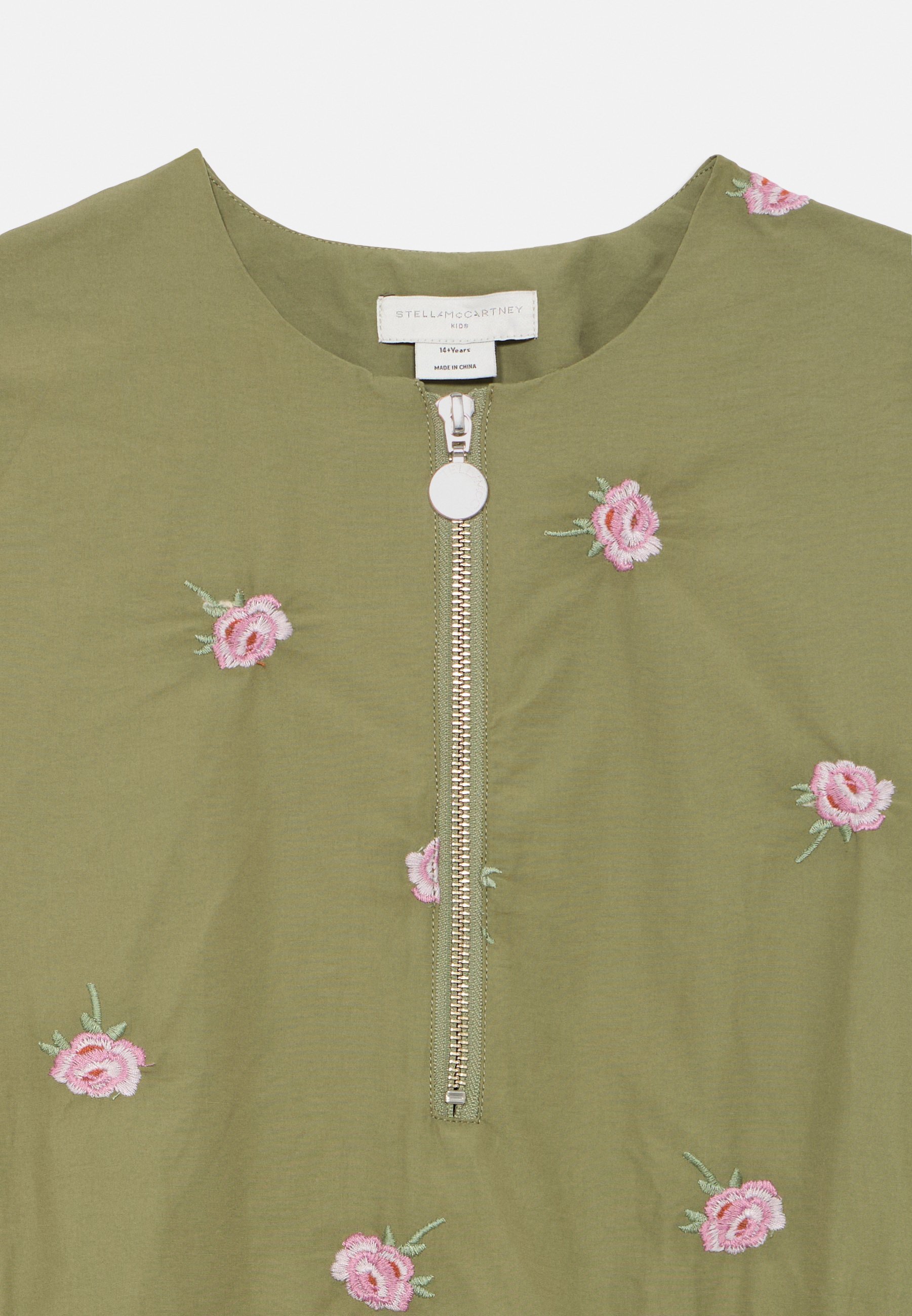 Stella McCartney Kids WOVEN JURK - Dagjurk - groen