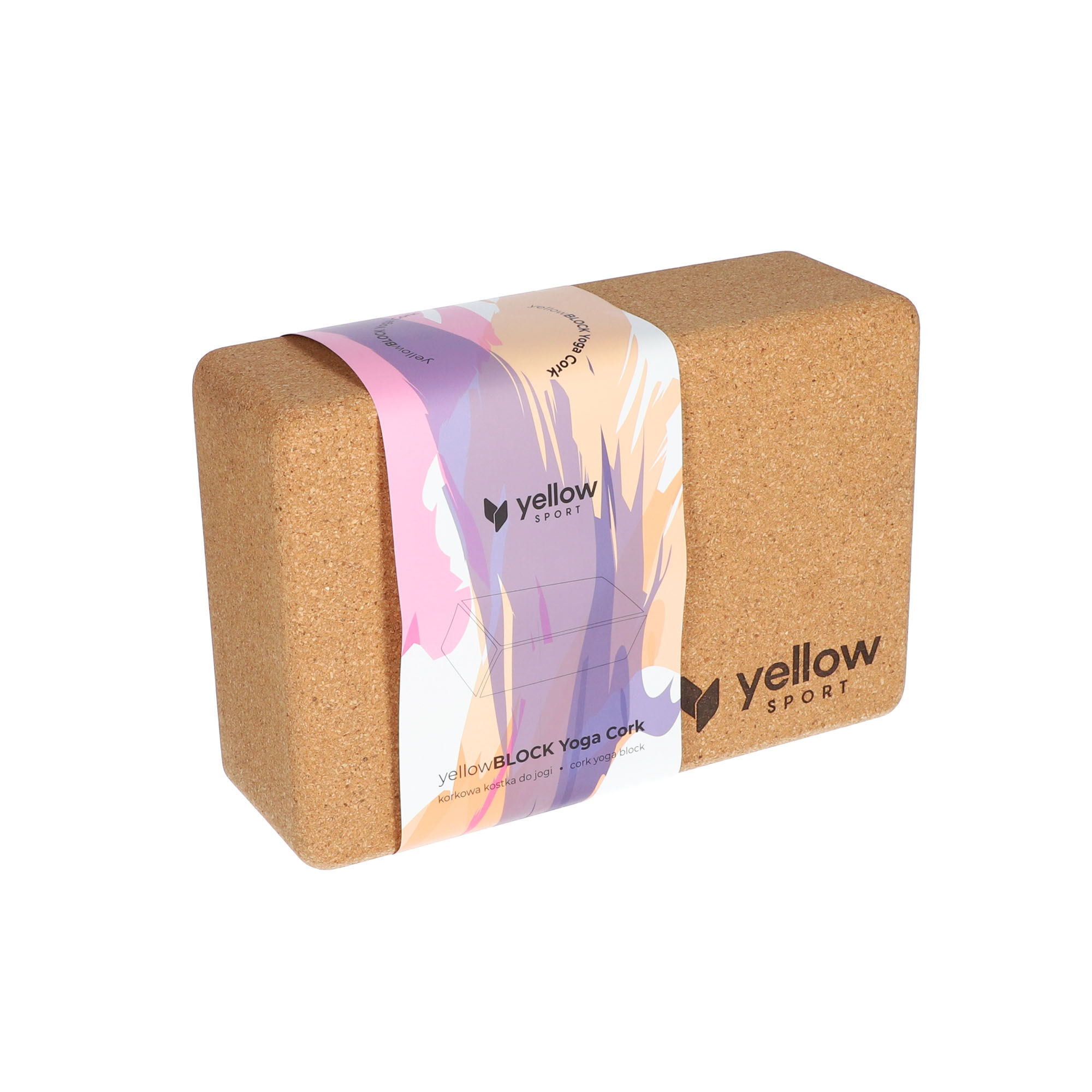 yellowSPORT yellowBLOCK Yoga Cork
