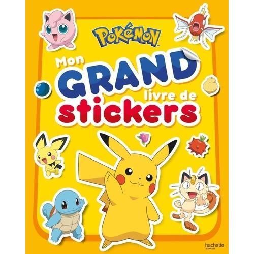 Mon grand livre de stickers Pokémon