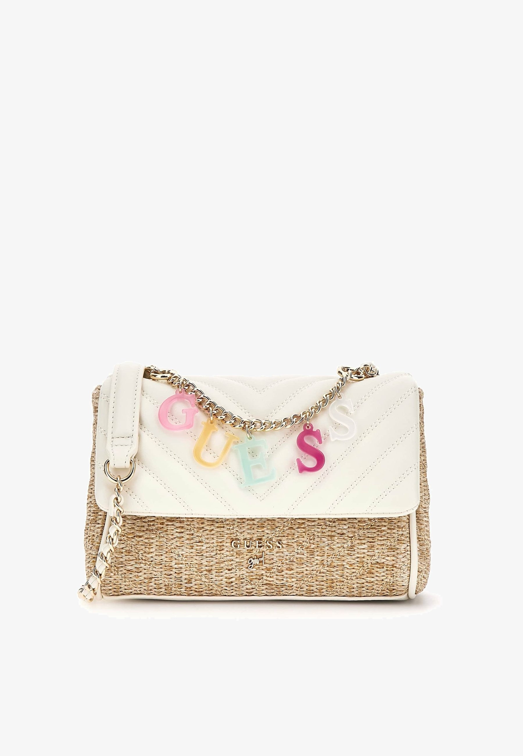 Guess FLAP - Umhängetasche - Creme