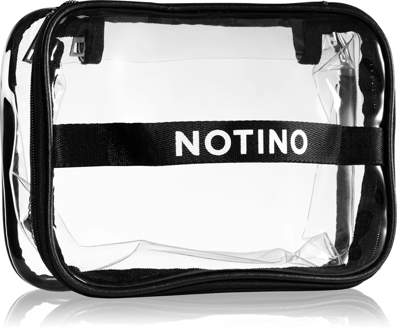 Bolsa de cosméticos Notino transparente para maquiadores